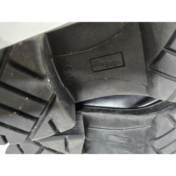 Vintage 90s Y2k Sassy Stuff Chunky Black Mary Jane Loafer Platforms - Picture 8 of 15